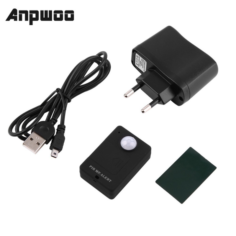 Mini PIR Motion Sensor Wireless Infrared GSM Alarm Monitor Motion