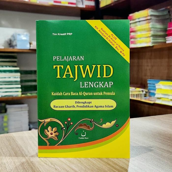

ASLI Pelajaran Tajwid Lengkap Ukuran A5 Pustaka Nuun READY STOCK