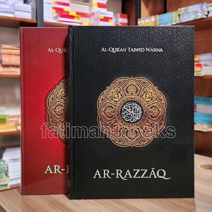 DISKON Alquran Jumbo Ar Razzaq - Alquran Tajwid Warna READY STOCK