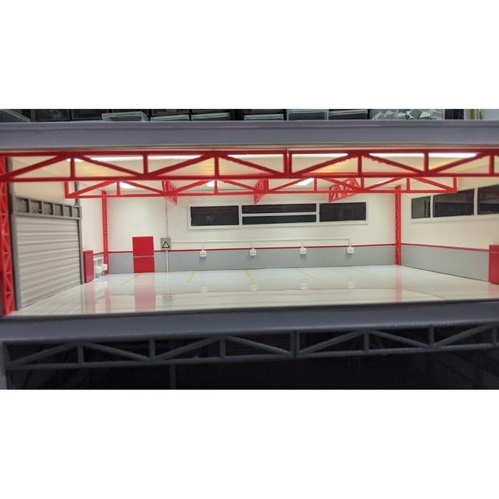 diorama bengkel skala 64 kode 1252