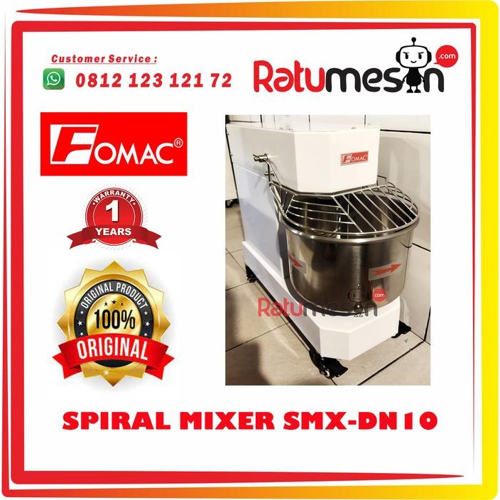 Mesin Pengaduk Adonan (Spiral Xer) Smx-Dn10