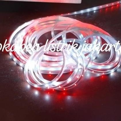 (Allthebest) Lampu Hias 17 agustusan Lampu Merah Putih Led Strip 220v Lampu Selang Led Strip Merah