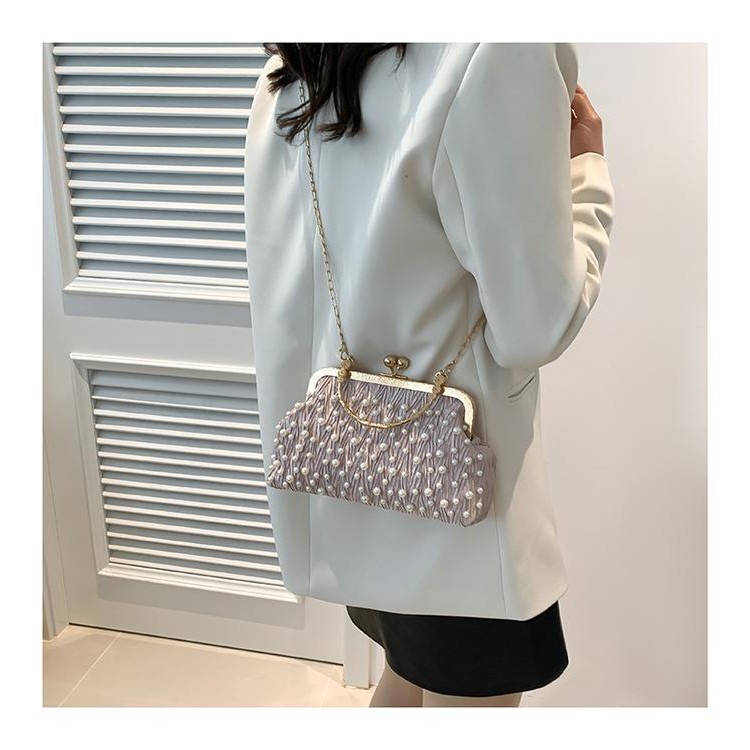 Tas Pesta Muat HP - Tas Pesta Mutiara - Party Bag Pearl - Tas Pesta Wanita Mutiara 937