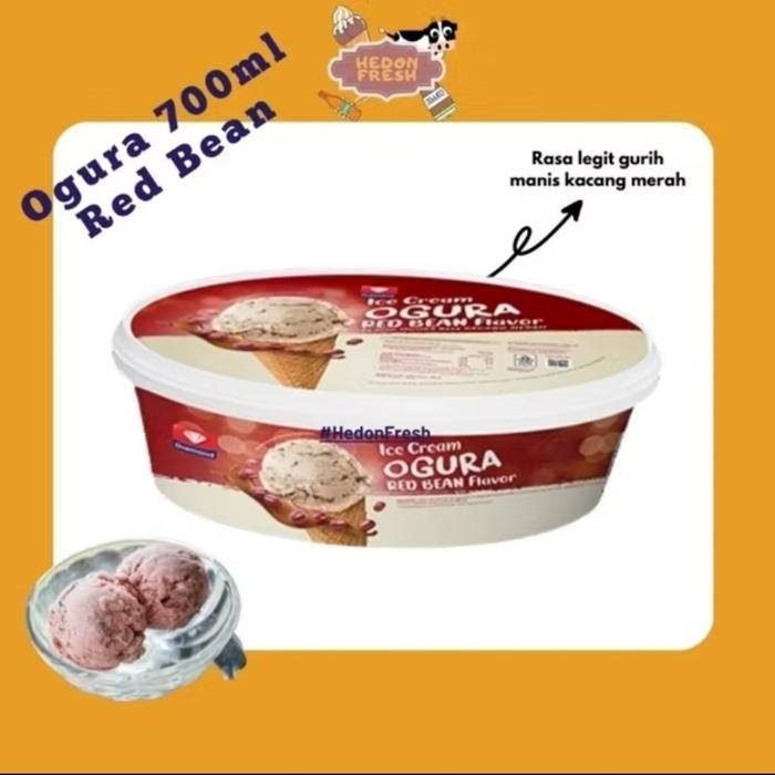 

OR6T Ice Cream Merk Diamond Rasa Ogura 700Ml 100% Original