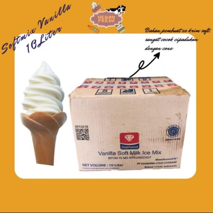 

OR6T Softmix Soft Mix Diamond 10 Liter Rasa Vanilla