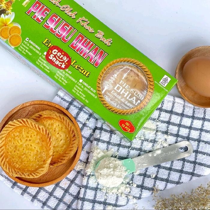 

OR6T Pie Susu Dhian 1 Box Isi 10 Pcs Oleh2 Khas Bali Best Seller
