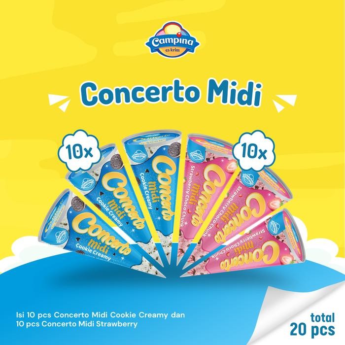

OR6T Campina Concerto Midi - Es Krim