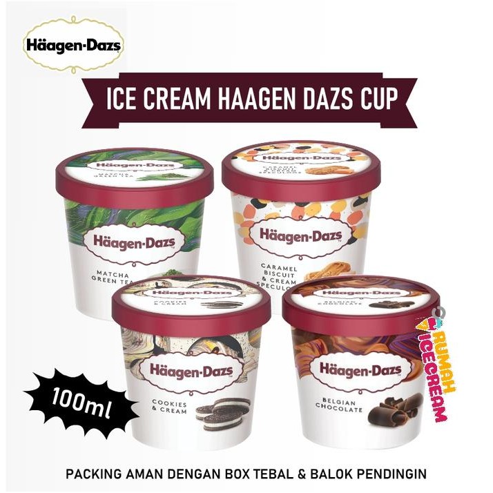 

OR6T Varian Ice Cream Es Krim Haagen Dazs Cup 100Ml