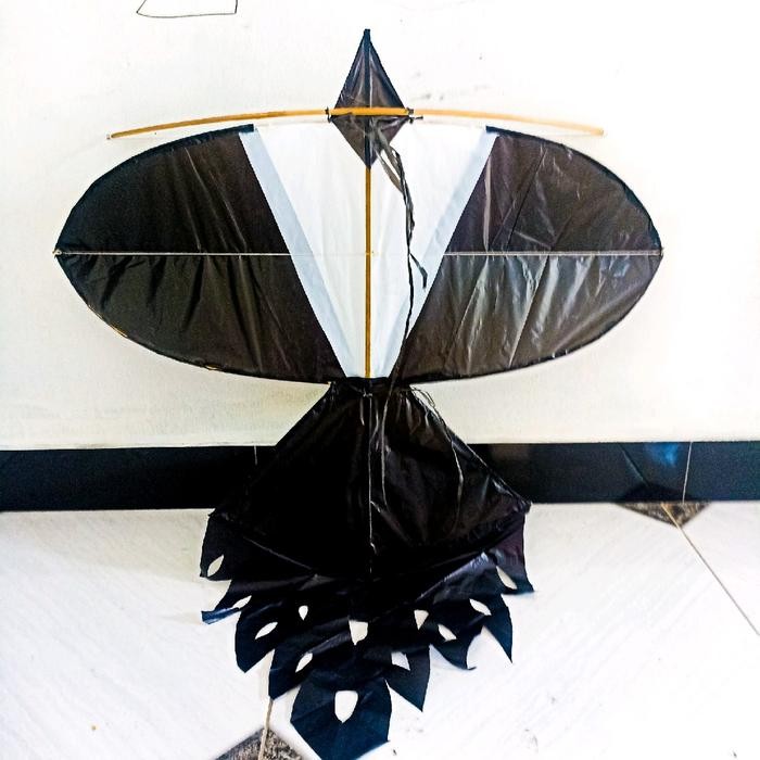 (Allthebest) Layangan Gapangan Manukan 80Cm Bonus Sendaren Dijamin Terbang