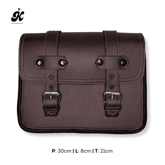 TERLARIS sidebag tas motor taa samping touring klasik motor custom