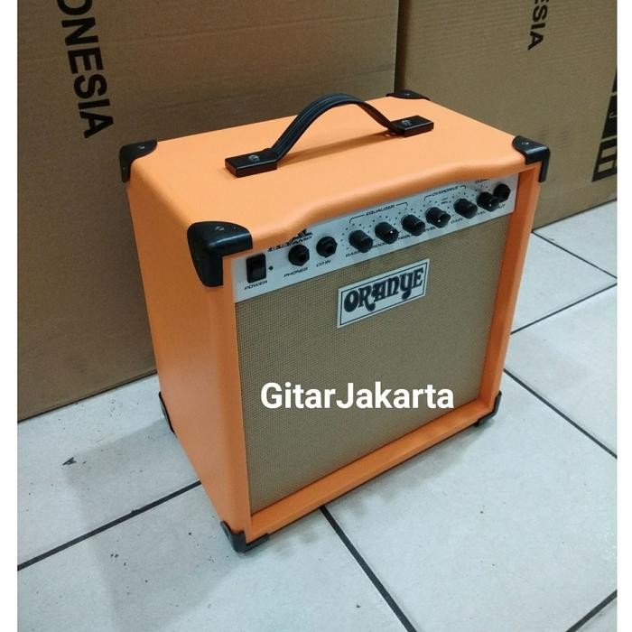 Ampli Gitar Bass Merk Oranye 8 Inch Murah Jakarta Amply