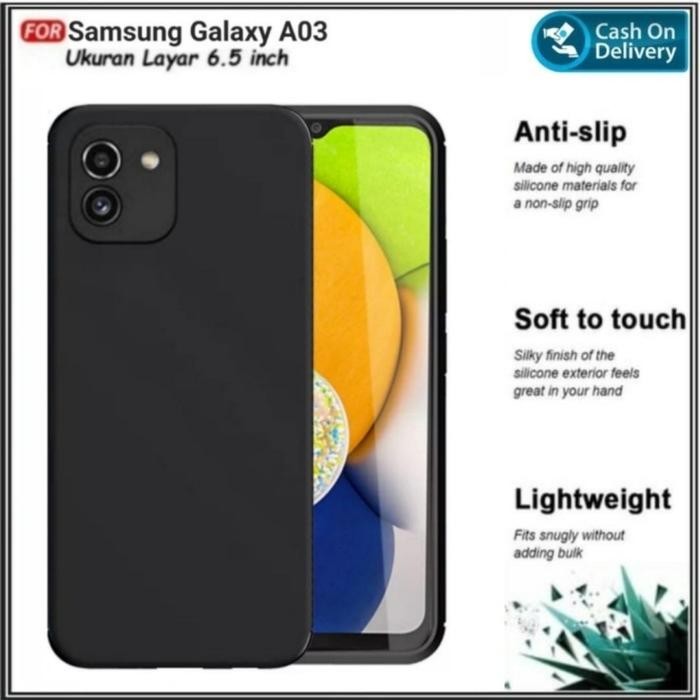 Case Samsung A03 2022 SoftCase Edition Casing Cover Galaxy A03 *