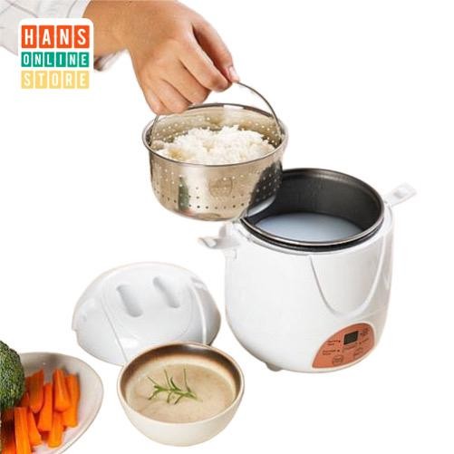 Idealife Il-110B Low Sugar Low Carboni Rice Cooker 0.6L - White