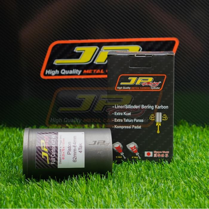 Jp Racing Liner Carbon Utk Piston 62-64 Mm Bahan Full Carbon 412 Hv
