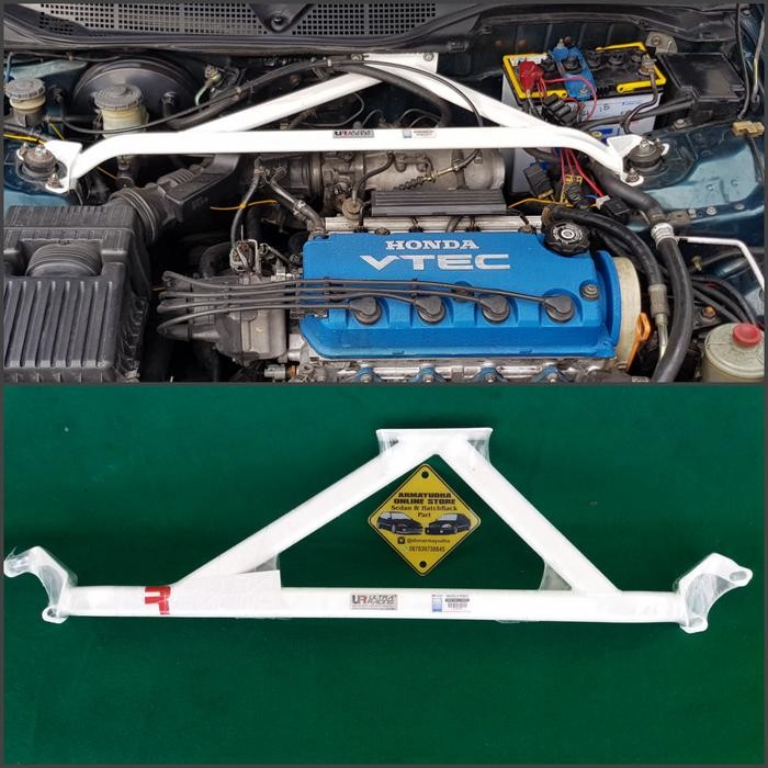 strutbar depan ultraracing 3point honda civic genio estilo ferio