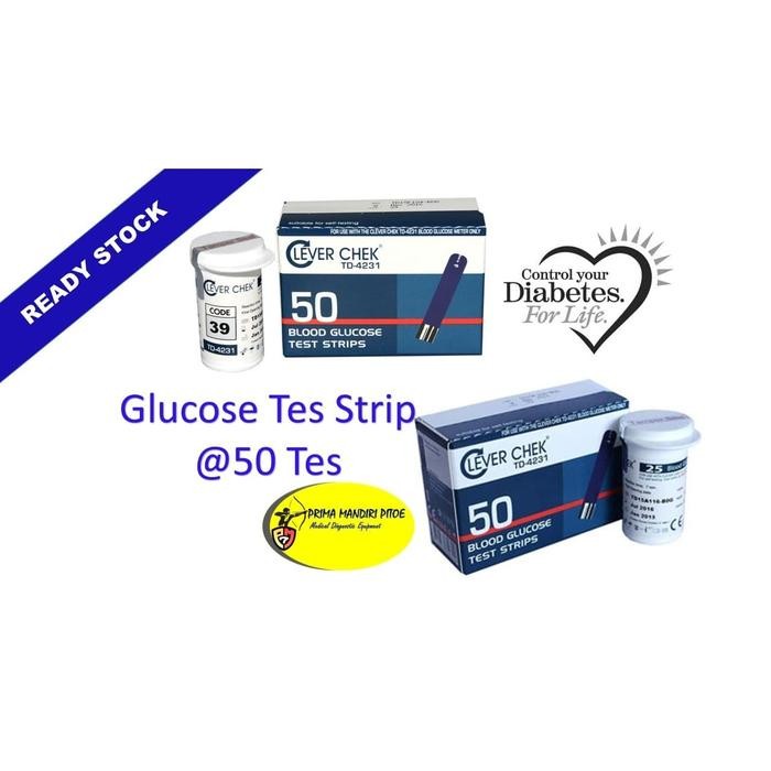 Clever Chek Glucose Test Strip