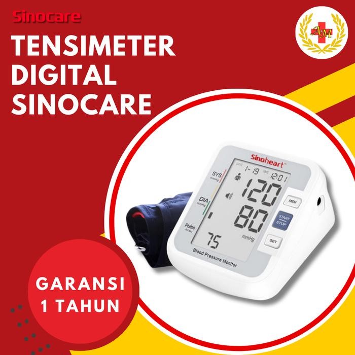 Tensimeter Digital Tensi Digital Alat Ukur Tekanan Darah Sinocare