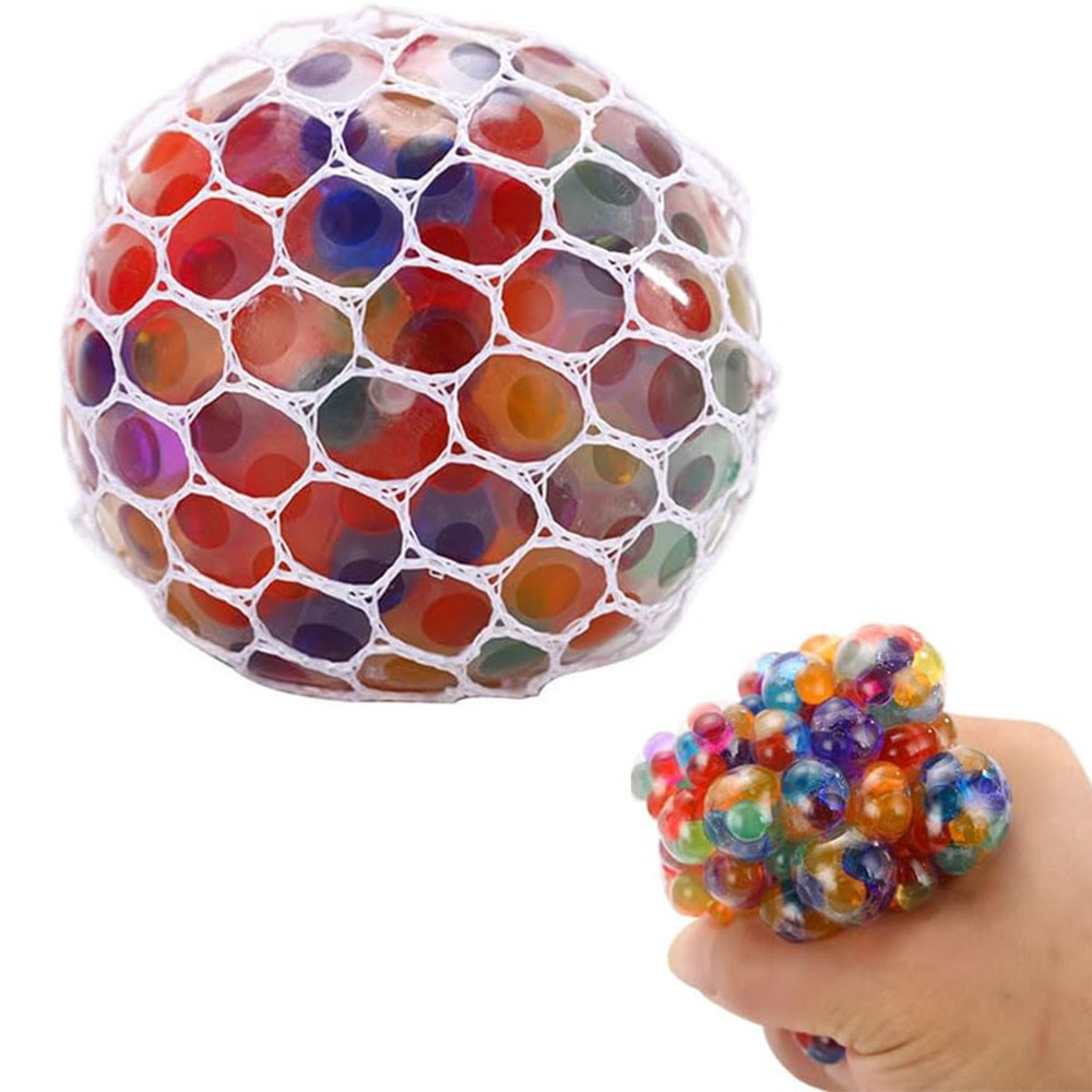 Pinch, squeeze, release grape creativity, relieve stress, water ball, squeeze, music toy, squeeze,