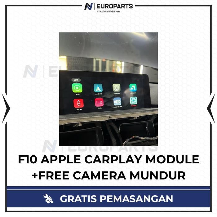 F10 APPLE CARPLAY ANDROID AUTO MODULE BOX FREE CAMERA MUNDUR BMW