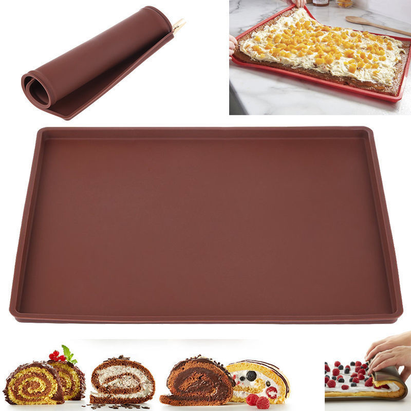 30cm 36cm Silicone Bakeware Baking Dishes Pastry Bakeware Baking Tray Oven Rolling Kitchen Bakeware 
