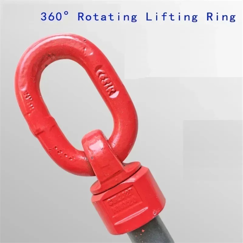 360 Degree Rotation Lifting Ring for Hoisting Mould High Strength Bolts Crane Universal Eyebolt   Bi