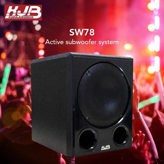 Subwoofer Aktif KJB SW78 SW-78 SW 78 12 inch Subwoofer