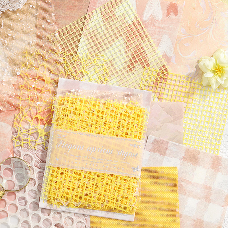 

6Style 15Pcs/bag Colorful Material Paper DIY Handbook Material Decoration Scrapbook Album