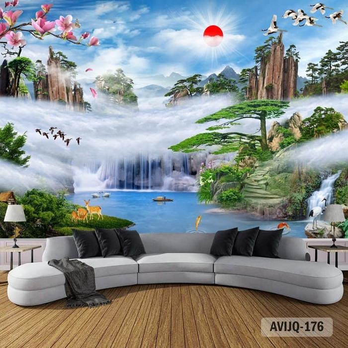 Wallpaper Pemandangan Alam 3D Series A - Wallpaper Pemandangan Alam 3D