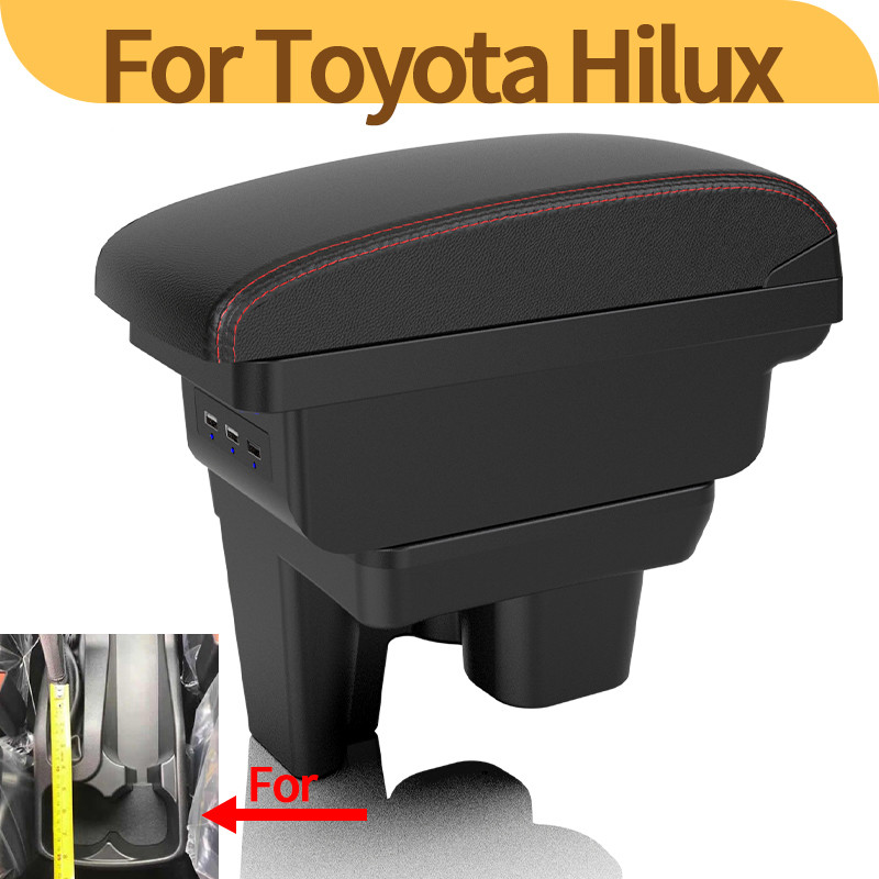 For Toyota Hilux Armrest box For Toyota Hilux Car Armrest Interior Dedicated Retrofit Center Storage
