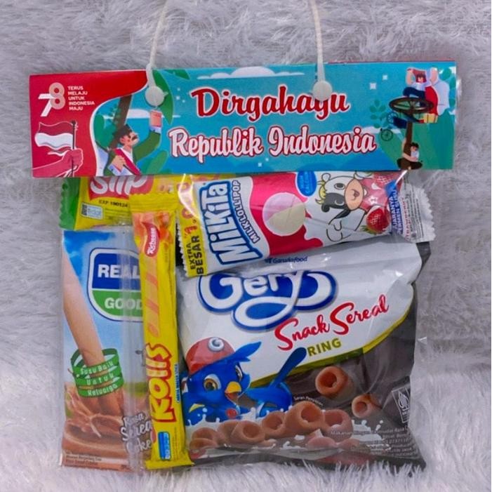 

(Allthebest) Paket Snack 17 Agustusan Bingikisan Komplit Murah - Gift