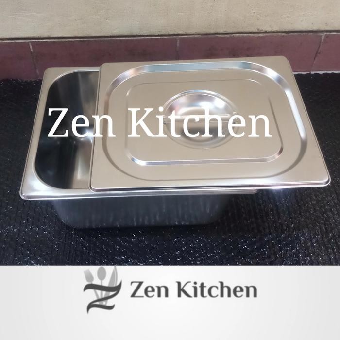 Sale Wajan Penggorengan Kotak Dan Tutup Stainless Steel 33X27X15Cm Termurah