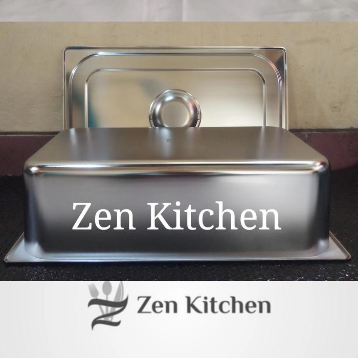 Paling Laris Wajan Penggorengan Kotak Dan Tutup Stainless Steel 53X33X20Cm Termurah