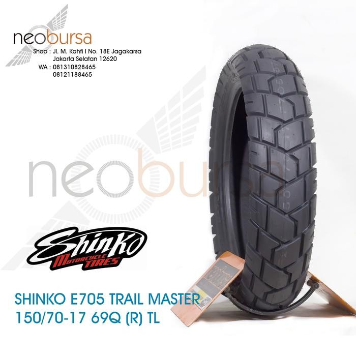 SHINKO E705 (R) 150/70-17 (69Q) Trailmaster / Dual Purpose / Kustom