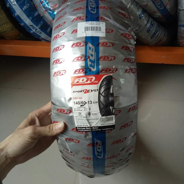 BAN LUAR FDR SPORT ZEVO UKURAN 140/60-13 TUBELESS
