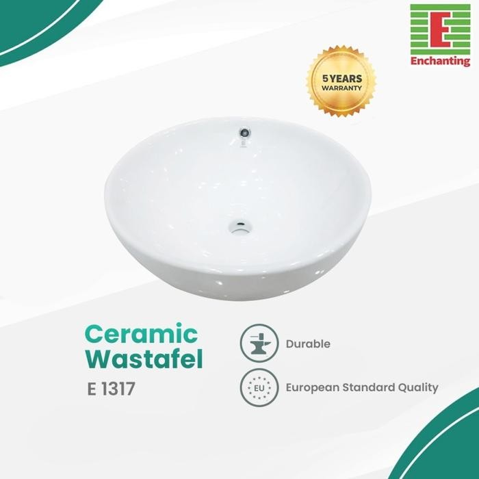 Toto - Wastafel Cuci Tangan Keramik Europe Enchanting E1317