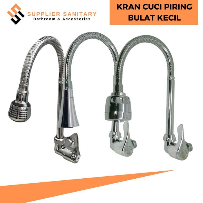 Toto - Kran Cuci Piring Flexibel/Kran Angsa/Kran Dapur/Kran Wastafel Air