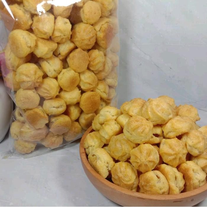 

4ZMI Murah Sus Kering Keju Kue Soes Keju Butter Lembut Spesial 250Gr Snacks Food Grosir