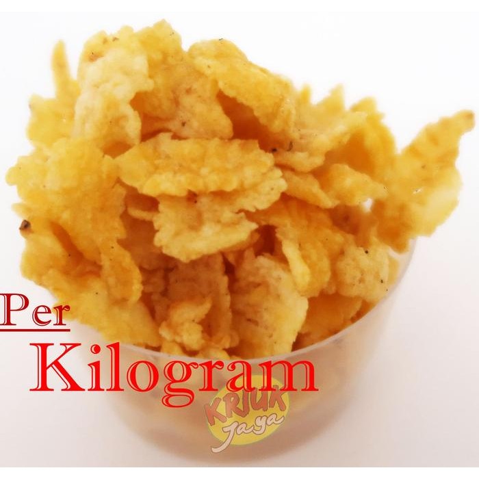 

4ZMI Emping Jagung - Geprek Asin Spesial Home Made ( Kiloan / Curah )