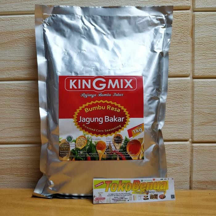 

4ZMI Bumbu Tabur Rasa Jagung Bakar 1 Kg Untuk Kentang Makaroni Keripik Snac