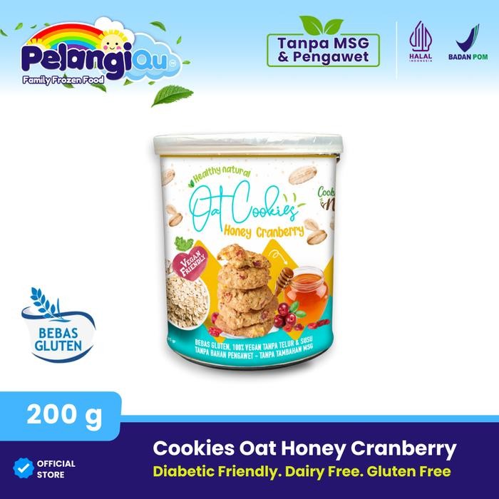 

4ZMI Honey Vegan Organic Oat Cookies Gluten Free 100% Vegan - Cookie Nature