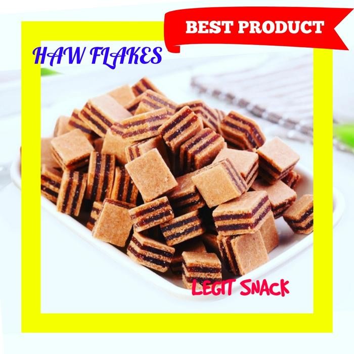 

4ZMI Permen Sanca Lapis Kotak Asam / Manisan Buah Haw Flakes Candy Asem