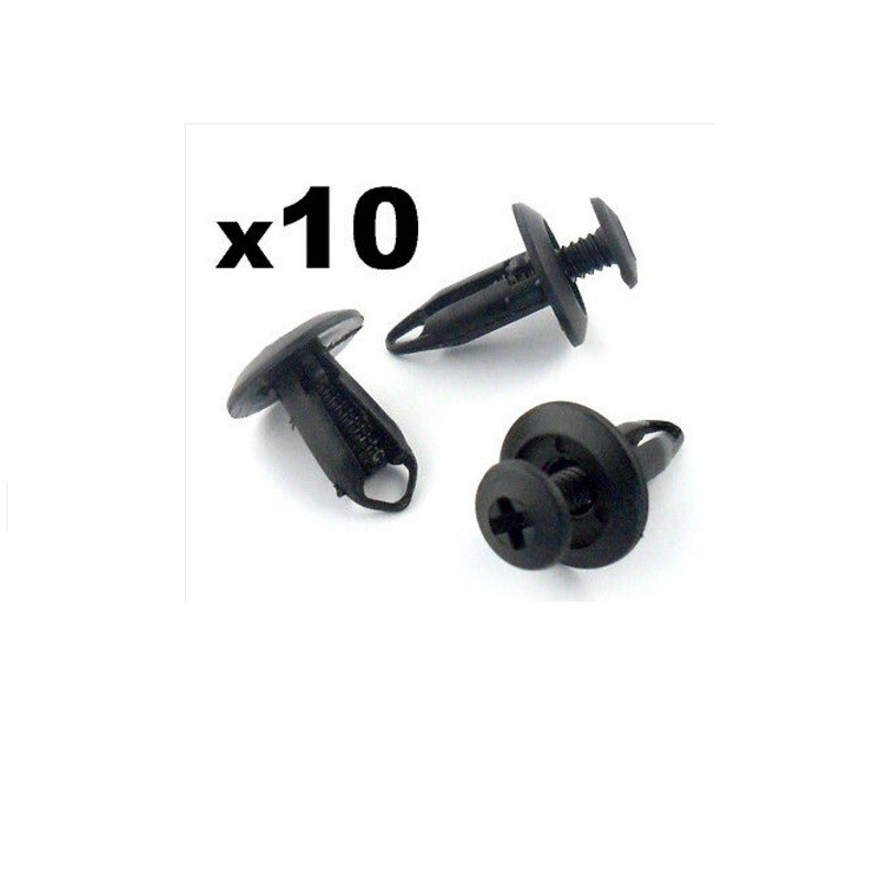 10x For Ford Pare-chocs, passage de roue ET GARNITURES clip attaches