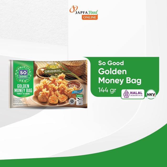 

IOI2 So Good Golden Money Bag / Lumpia Udang 144 Gr