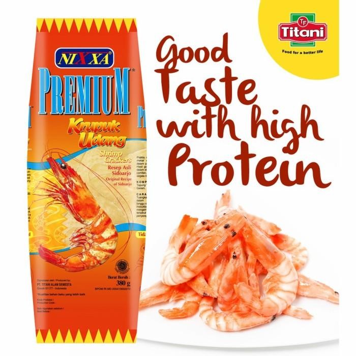 

IOI2 Nixxa Premium Krupuk Udang 380 Gram