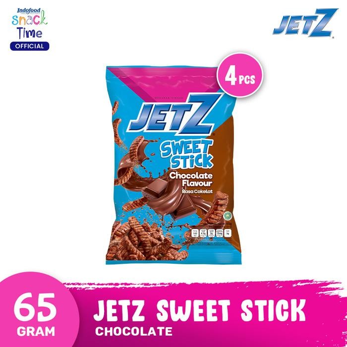 

IOI2 Jetz Sweet Stick Chocolate 65 Gr - 4 Pcs
