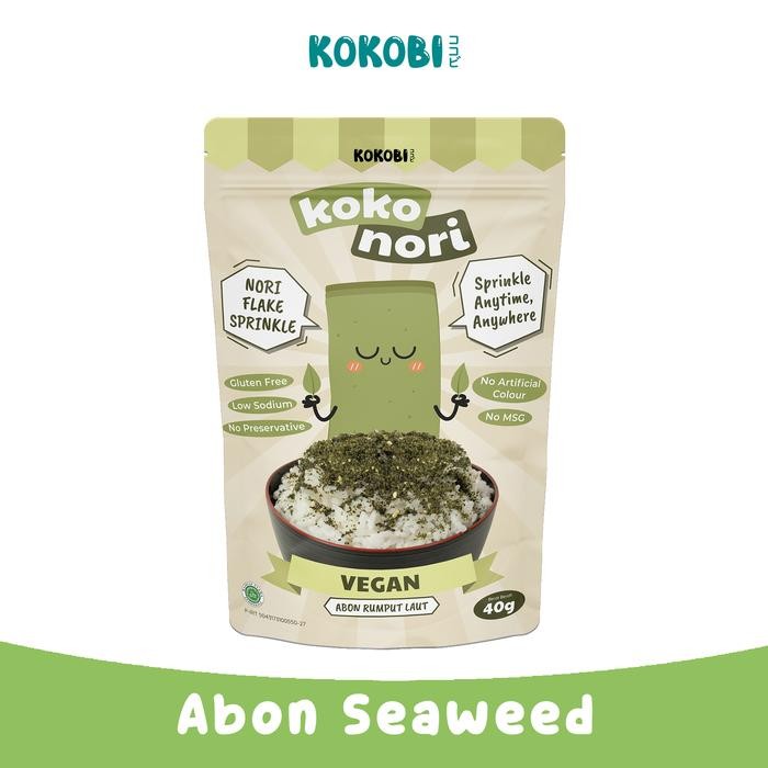 

IOI2 Koko Nori Abon Rumput Laut Tabur - Vegan (Seaweed Flake By Kokobi)