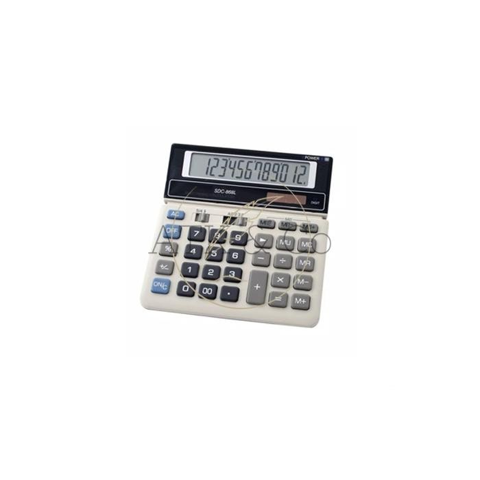 

CALCULATOR PASAR 12 DIGIT SDC-868L - KALKULATOR 868