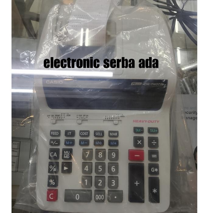 

KALKULATOR PRINT CASIO DR 140TM CASIO PRINT STRUCK CASIO DR 140 TM EXDISLAY