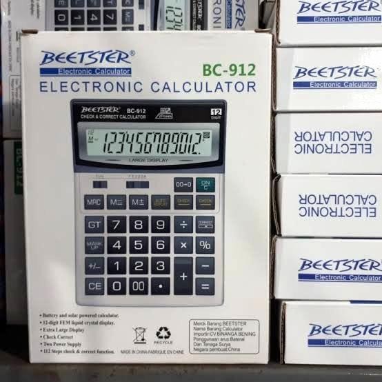 

KALKULATOR KAWACHI KX-912