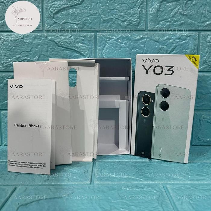 DUS VIVO Y03 FREE IMEI & FUll Aksesoris - Fullset - Dusbok VIVO